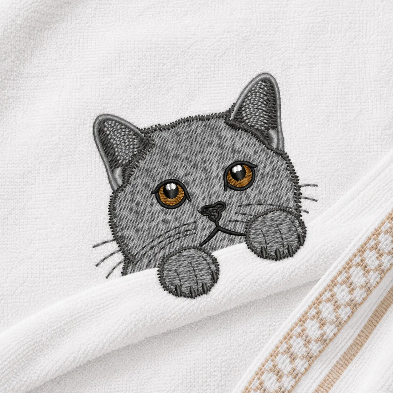 Peeking Cats Embroidery Designs Bundle