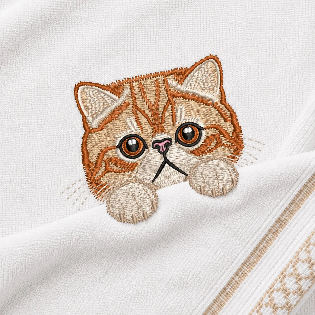 Peeking Cats Embroidery Designs Bundle