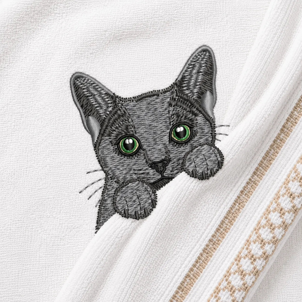Peeking Cats Embroidery Designs Bundle