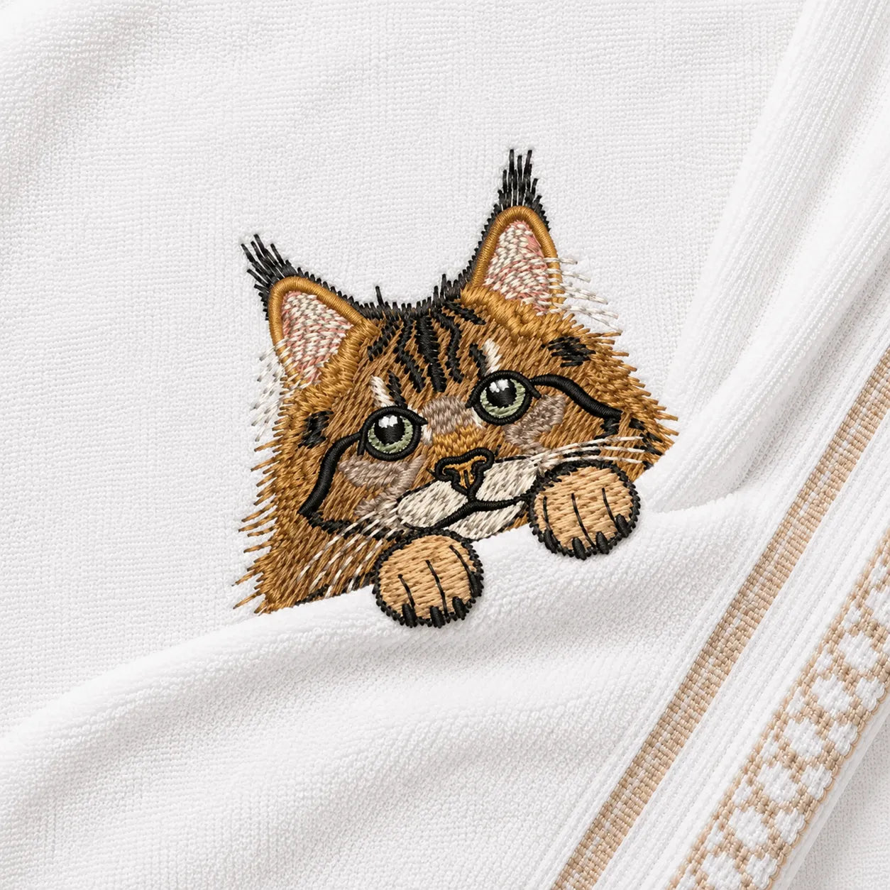 Peeking Cats Embroidery Designs Bundle