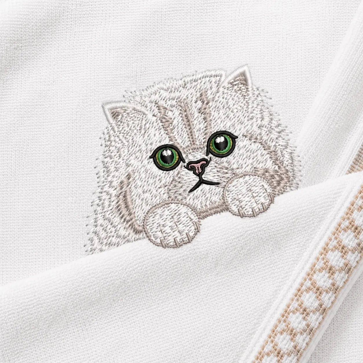 Peeking Cats Embroidery Designs Bundle