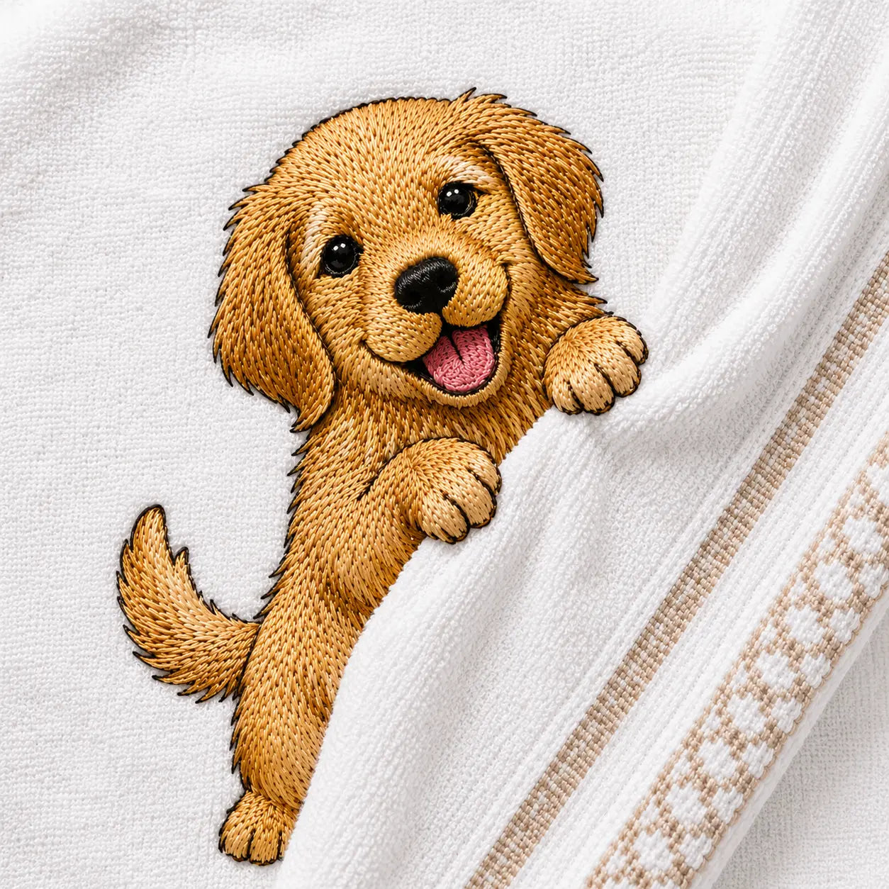 Peeking Puppy Machine Embroidery Designs Bundle